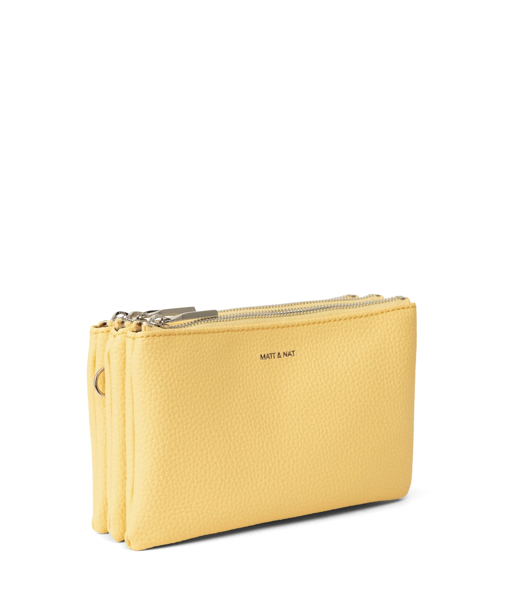 TRIPLET Vegan Crossbody Bag - Purity