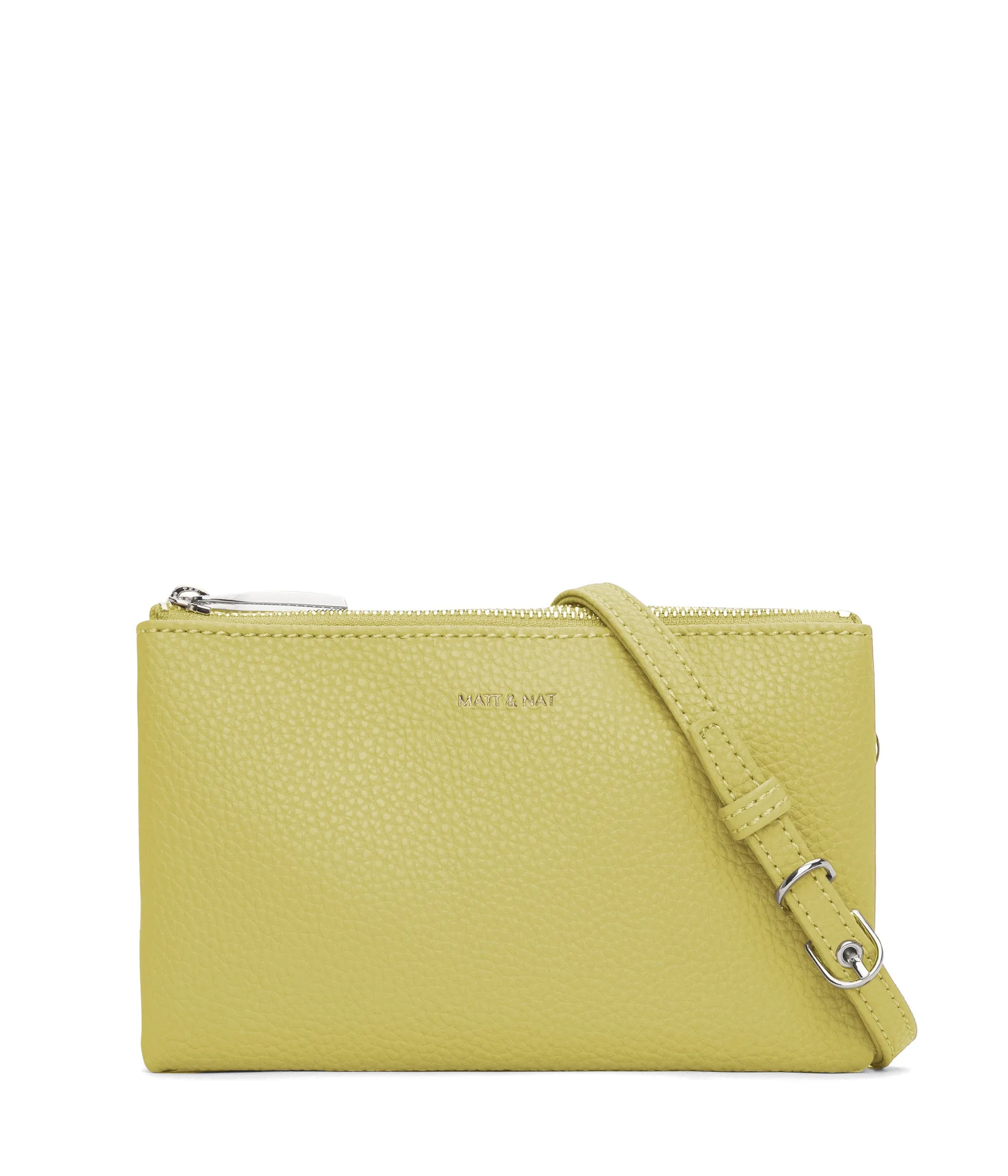 TRIPLET Vegan Crossbody Bag - Purity