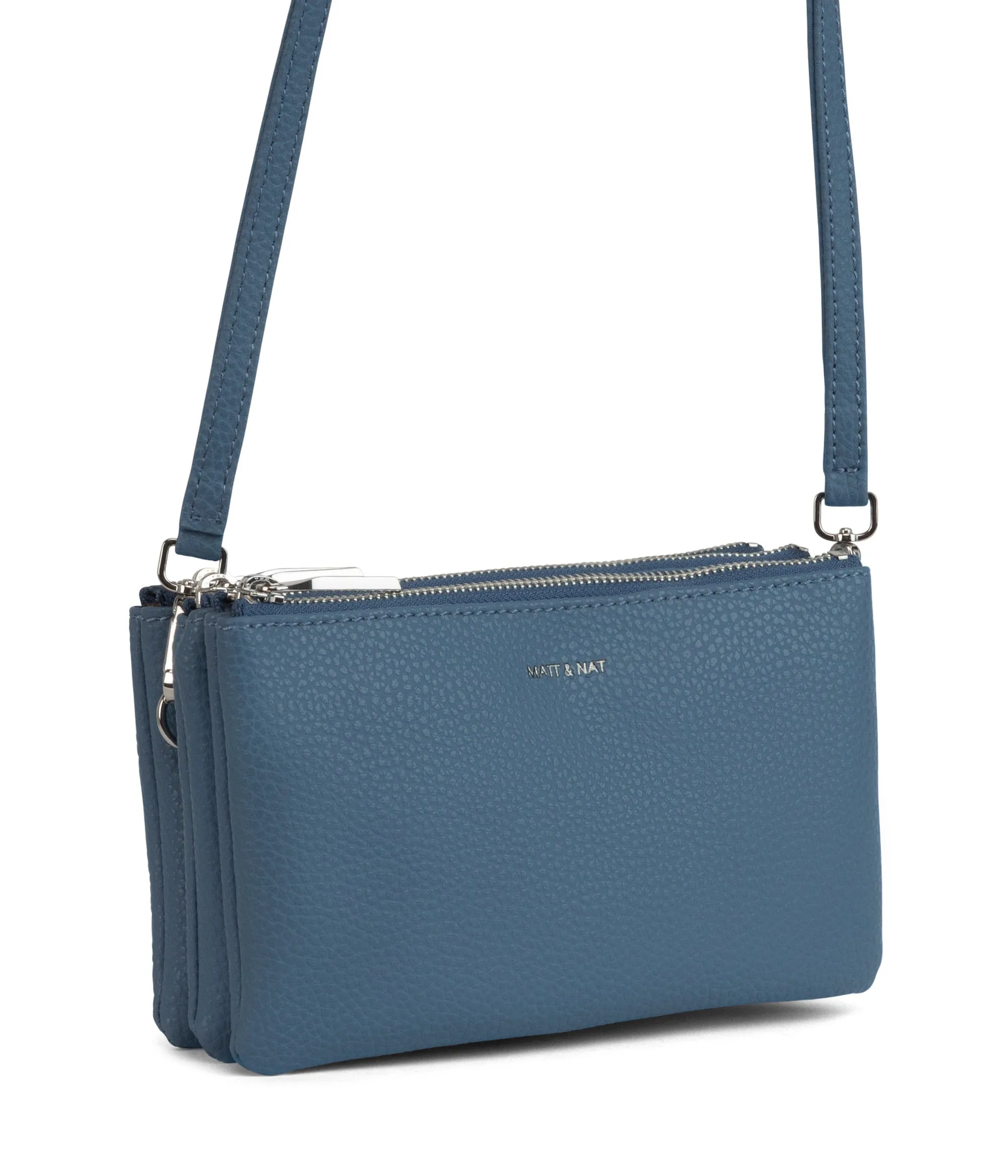 TRIPLET Vegan Crossbody Bag - Purity