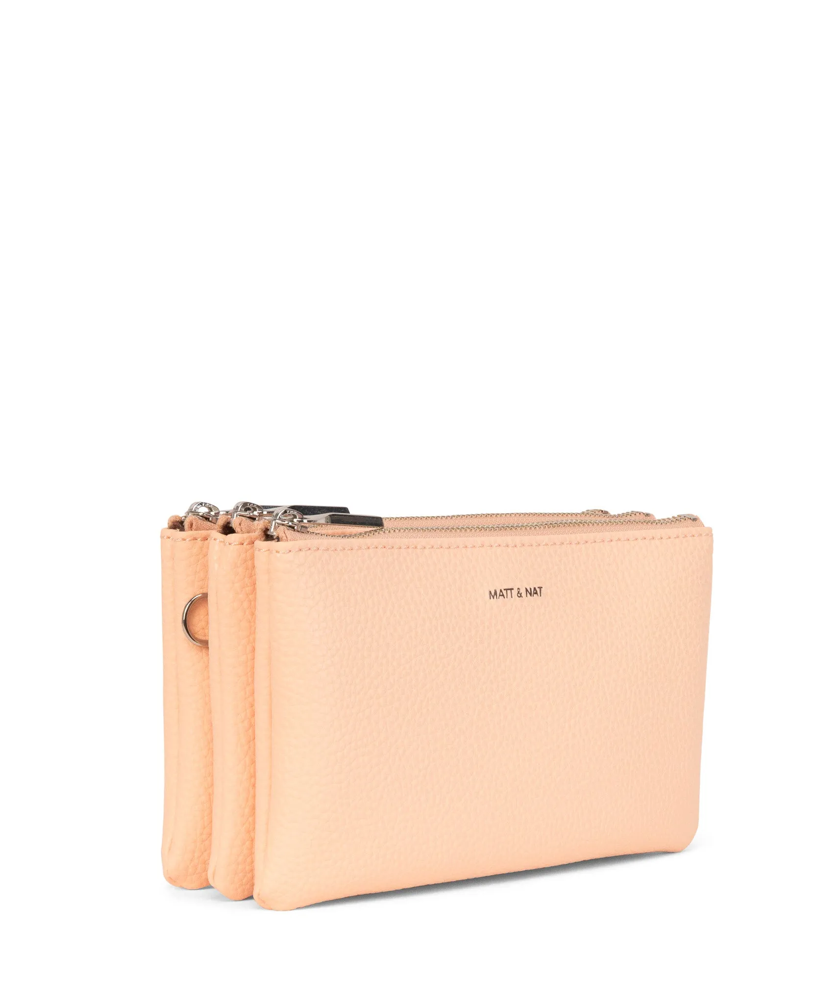 TRIPLET Vegan Crossbody Bag - Purity