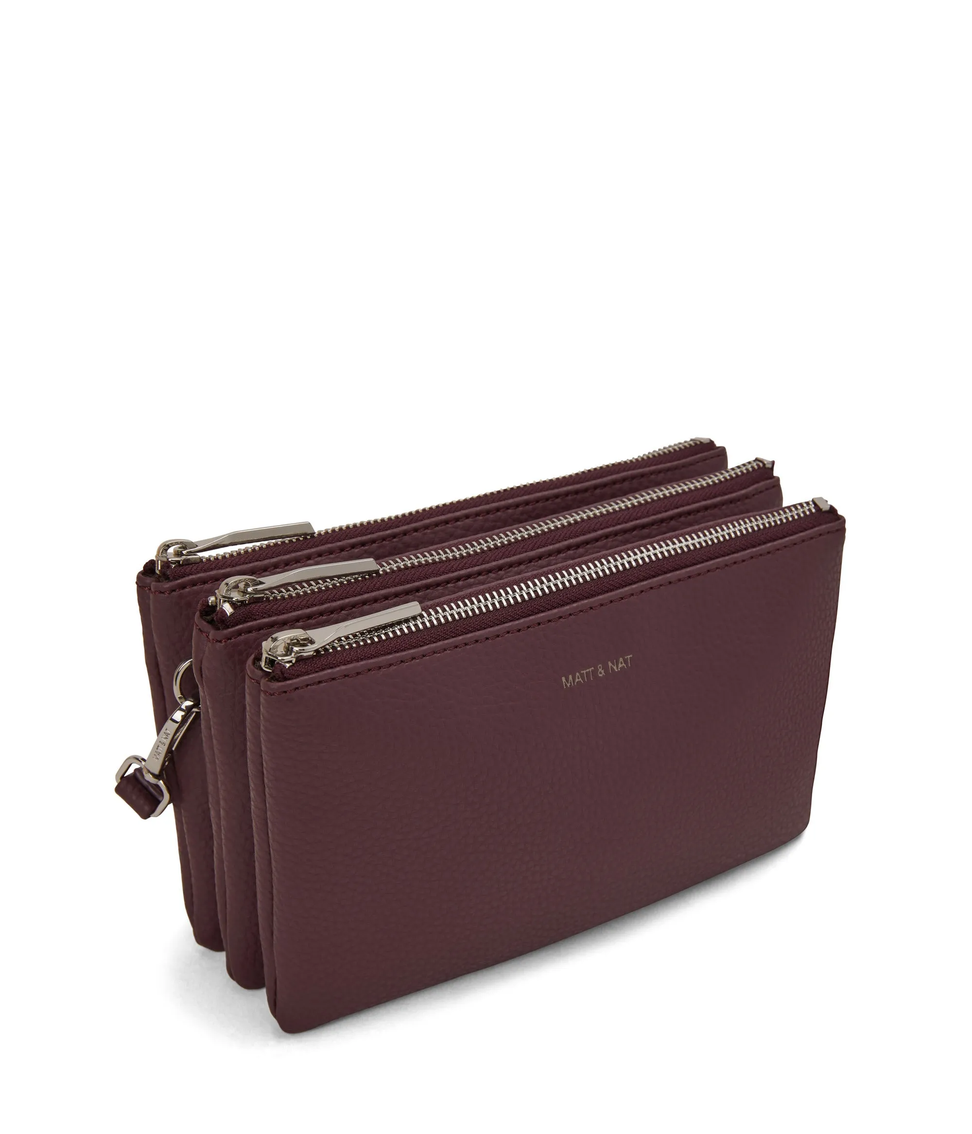 TRIPLET Vegan Crossbody Bag - Purity