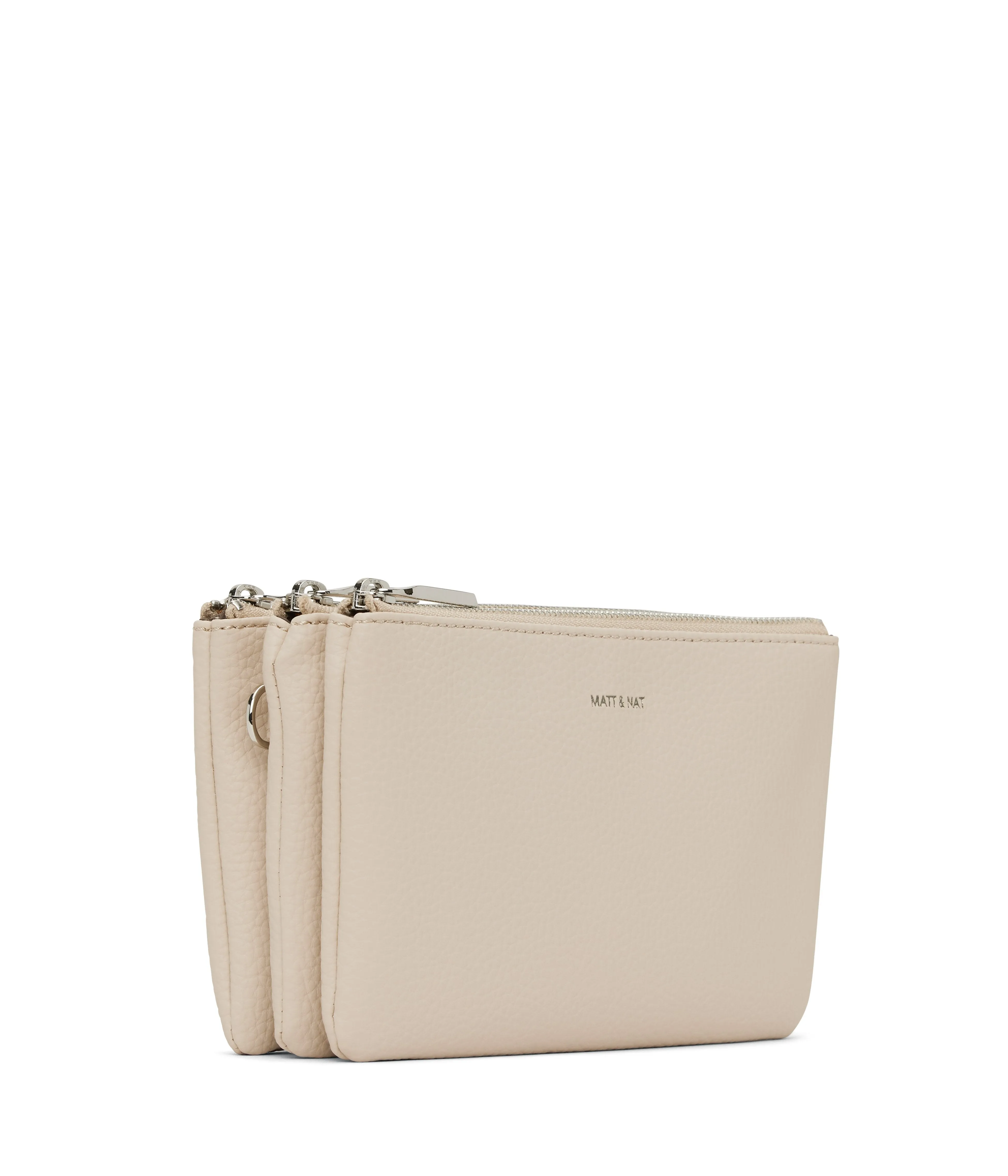 TRIPLET Vegan Crossbody Bag - Purity