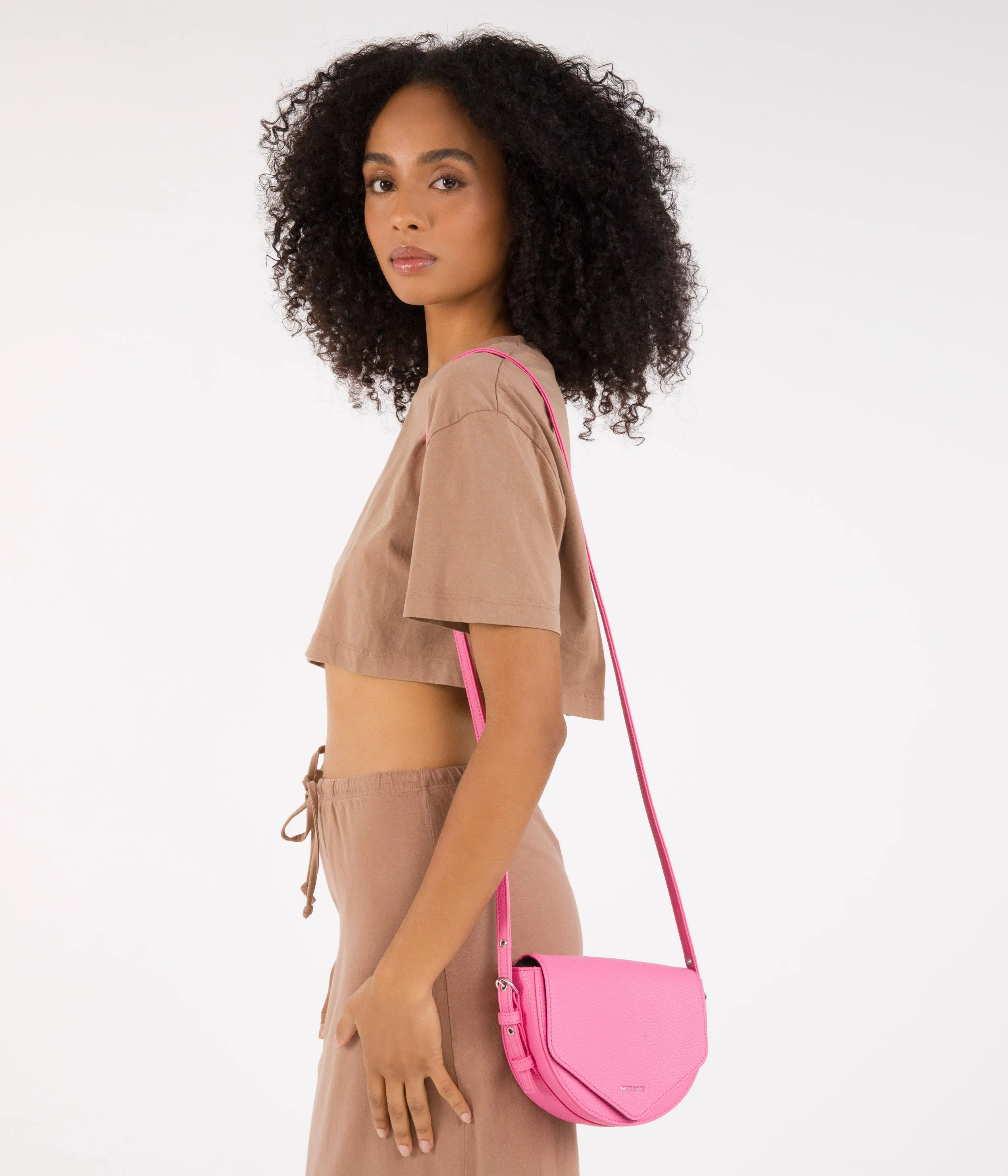TWILL Vegan Saddle Bag - Purity