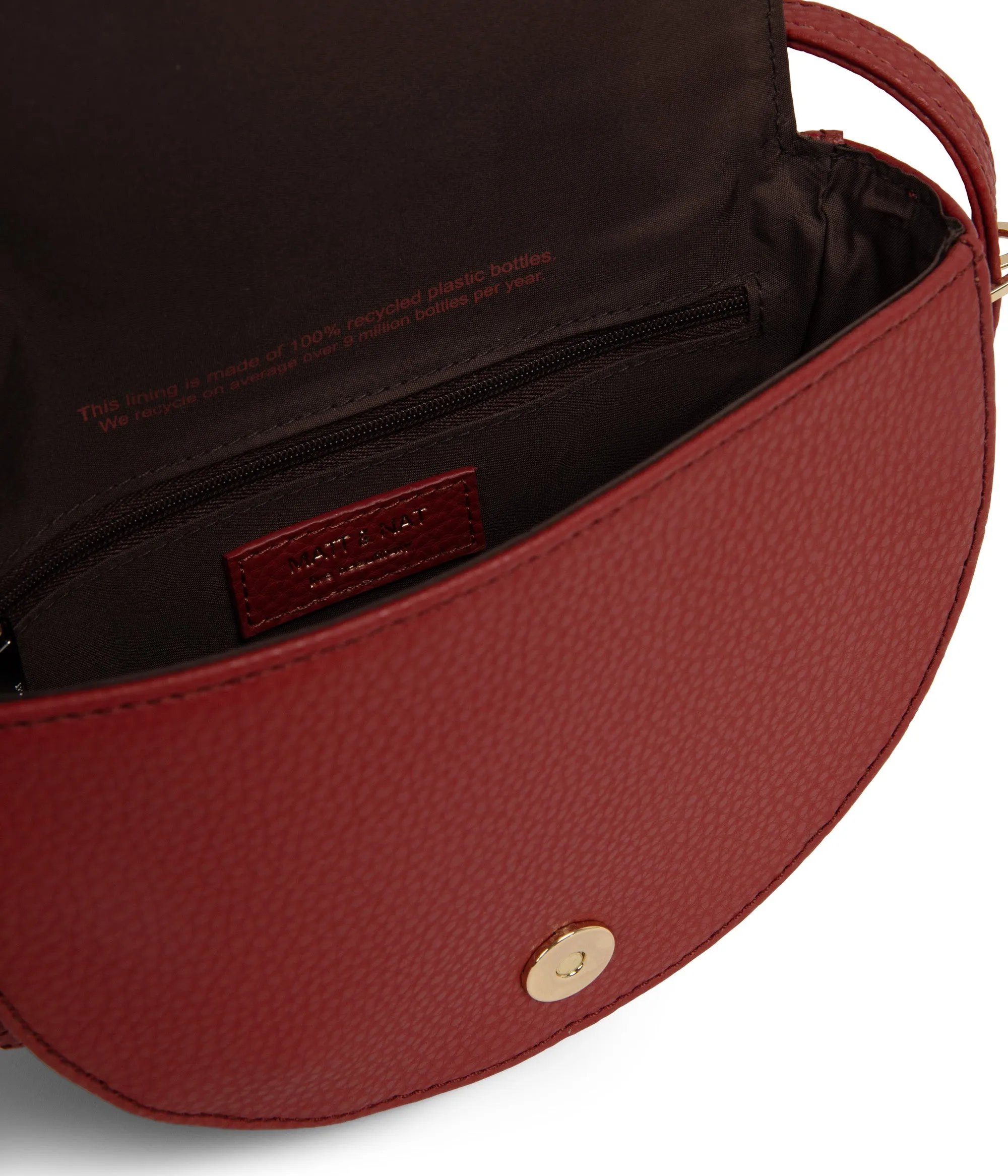 TWILL Vegan Saddle Bag - Purity