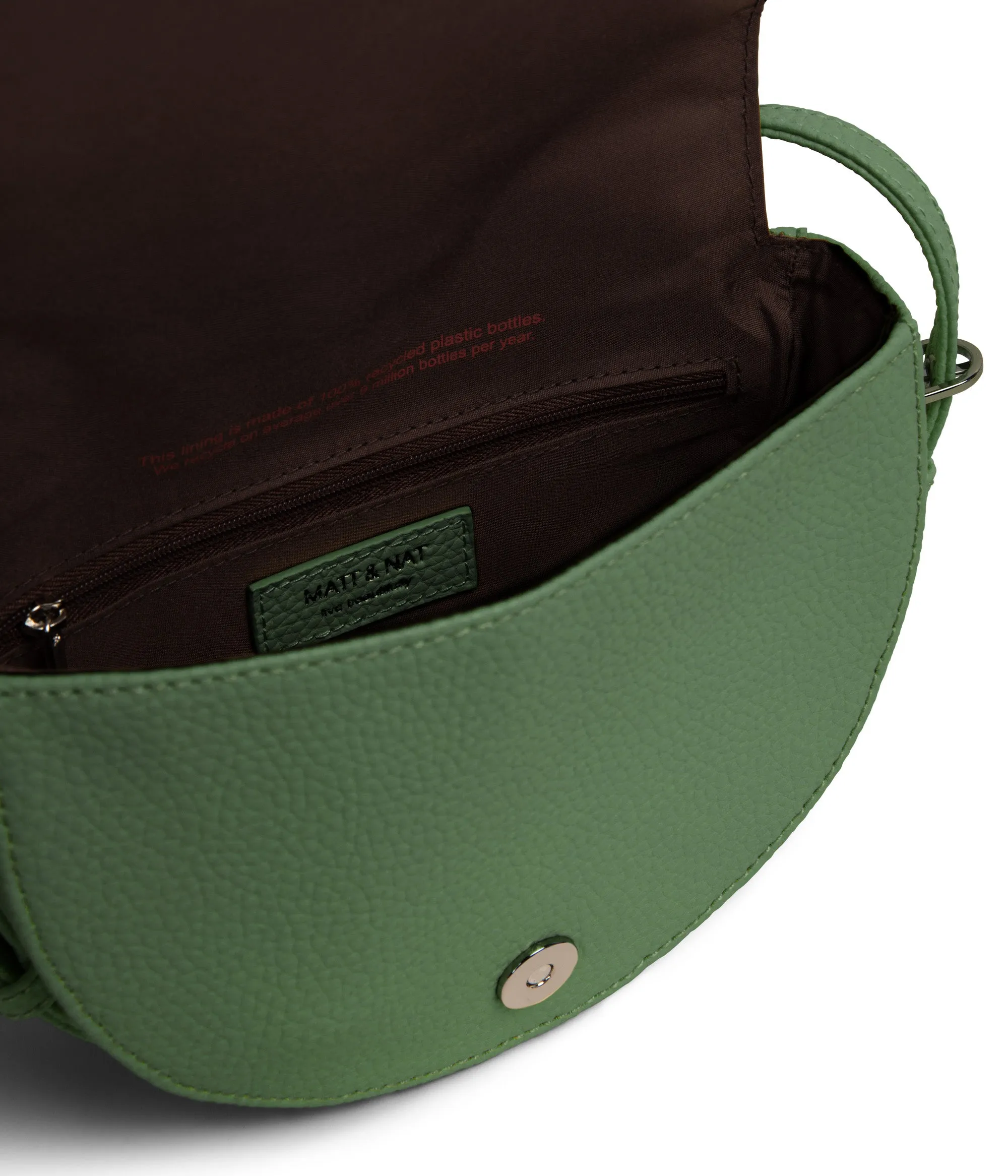 TWILL Vegan Saddle Bag - Purity