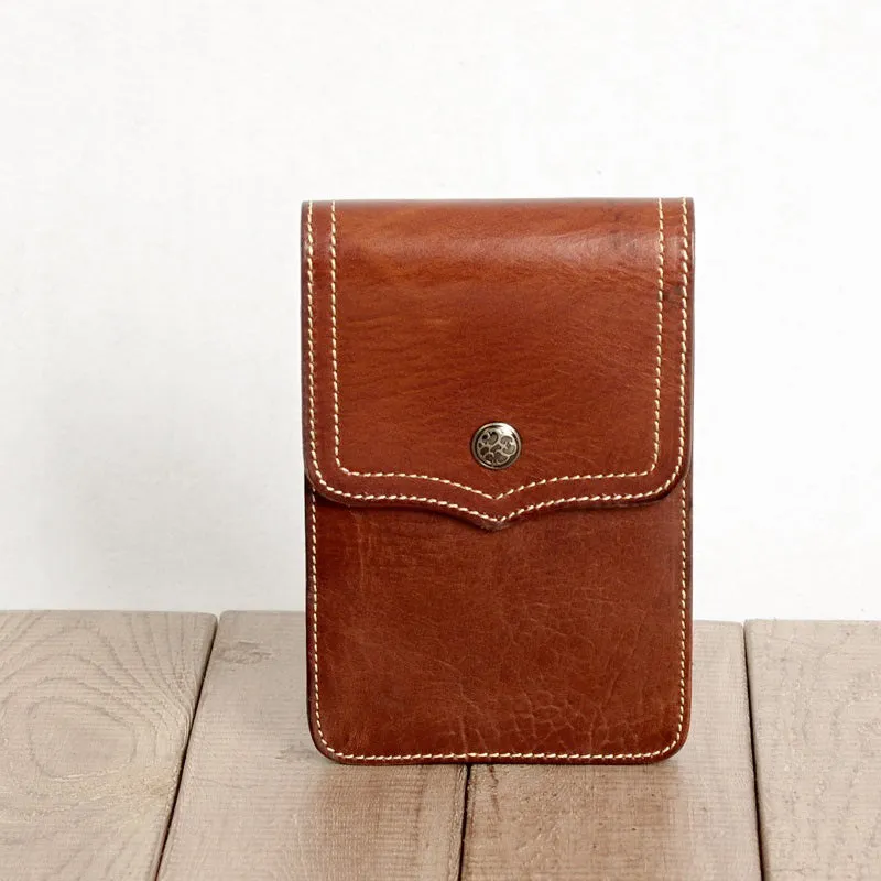 Vintage Leather Small phone Purse shoulder bag leather crossbody bag for women