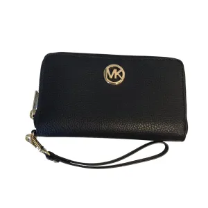 Wallet Designer By Michael Kors In Black, Size:Medium
