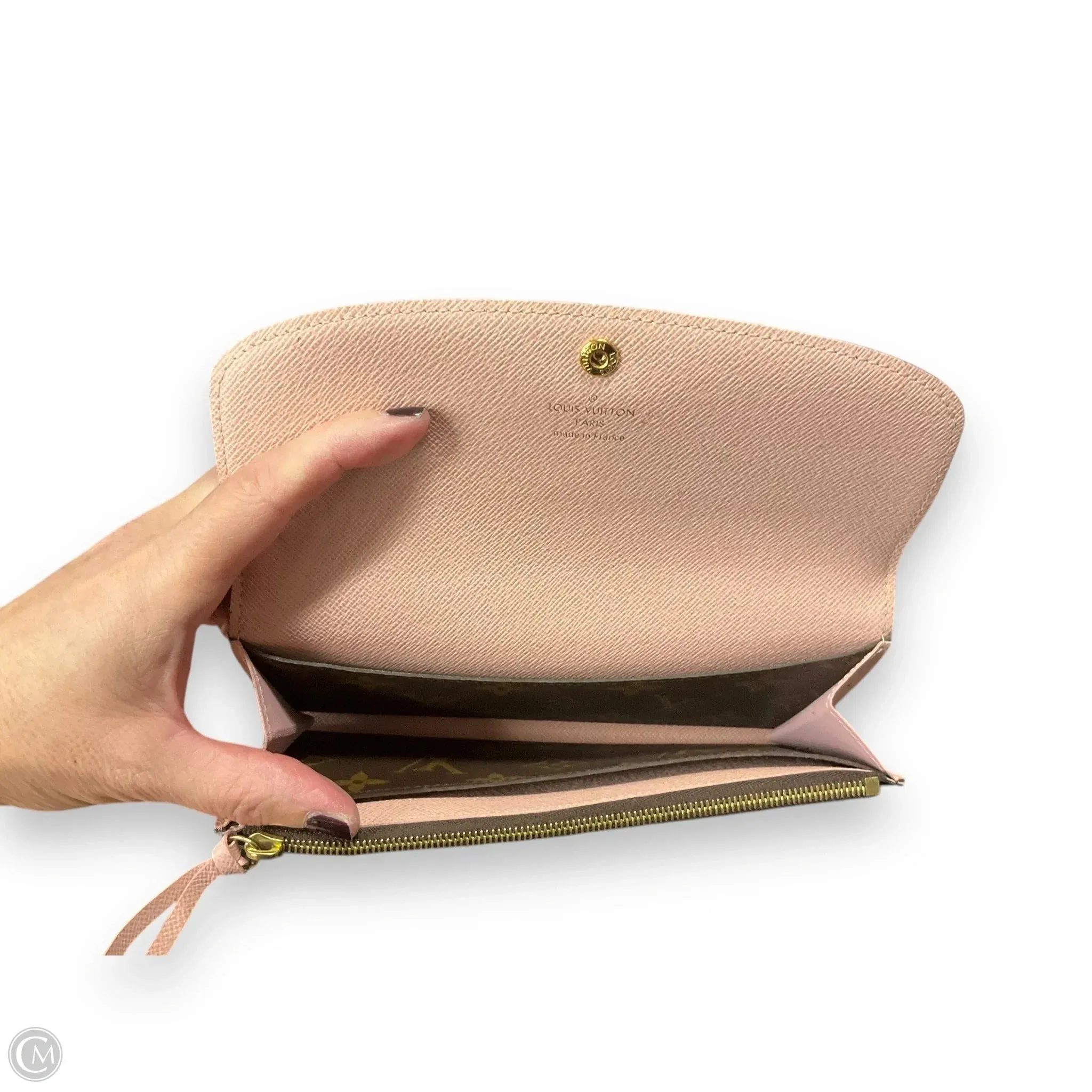 Wallet Luxury Designer By Louis Vuitton, Size: Medium
