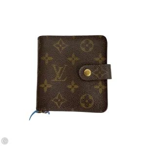 Wallet Luxury Designer By Louis Vuitton, Size: Small